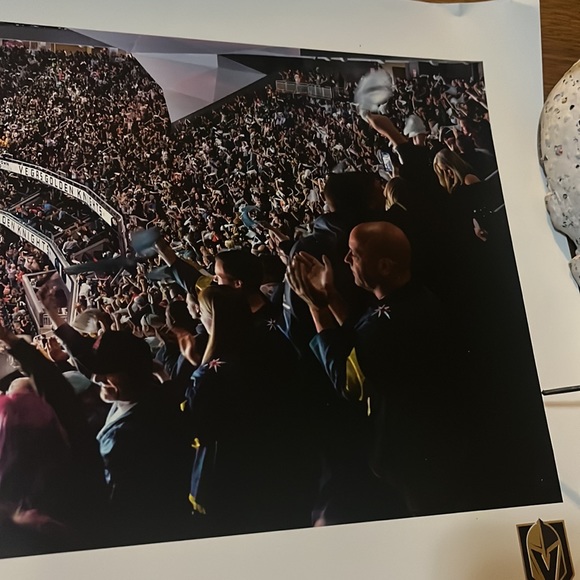 New 2023 Stanley Cup Champions SGA USA - Vegas Golden Knights Panoramic Picture - Picture 10 of 13